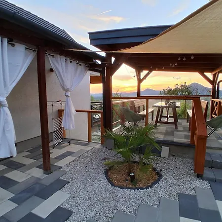 Cseppko House Vineyard & Panorama Szent-gyoergy Hegy Dom wakacyjny Kisapati